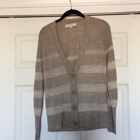 LOFT Sweaters - Medium Loft V Neck Button Down Cardigan. LOFT Sweaters - Medium Loft V Neck Button Down Cardigan.